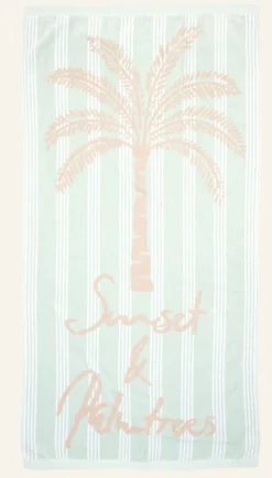 Sale Badlakan multi/grön - 75x150cm