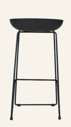 Sale Forms & Objects Barstol svart - 44x43x79 cm