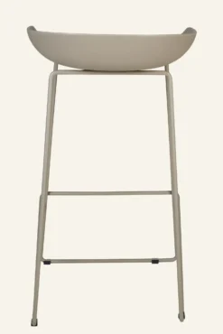 Forms & Objects Barstol taupe - 44x43x79 cm