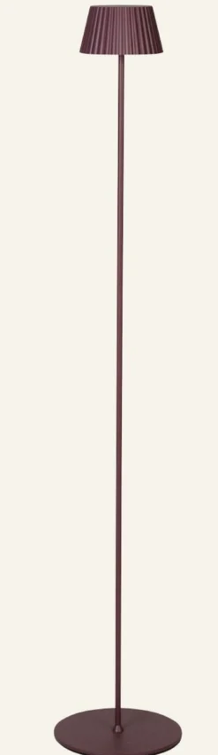 Hot Forms & Objects Batteridriven golvlampa burgundy - 122 cm ø13,5
