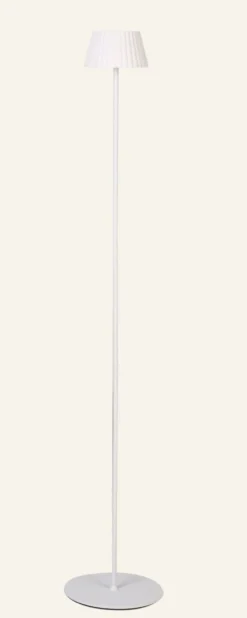 Best Forms & Objects Batteridriven golvlampa vit - 122 cm ø13,5