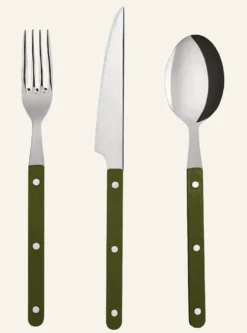 Clearance Local Chef Bestick i 3 delar grön - 3 stk