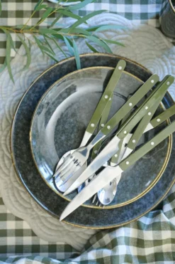 Clearance Local Chef Bestick i 3 delar grön - 3 stk