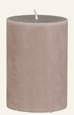 Online Blockljus beige - 6,8x15 cm