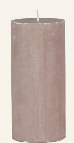 Online Blockljus beige - 6,8x15 cm