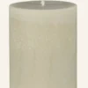 Outlet Blockljus grön - 7x10 cm
