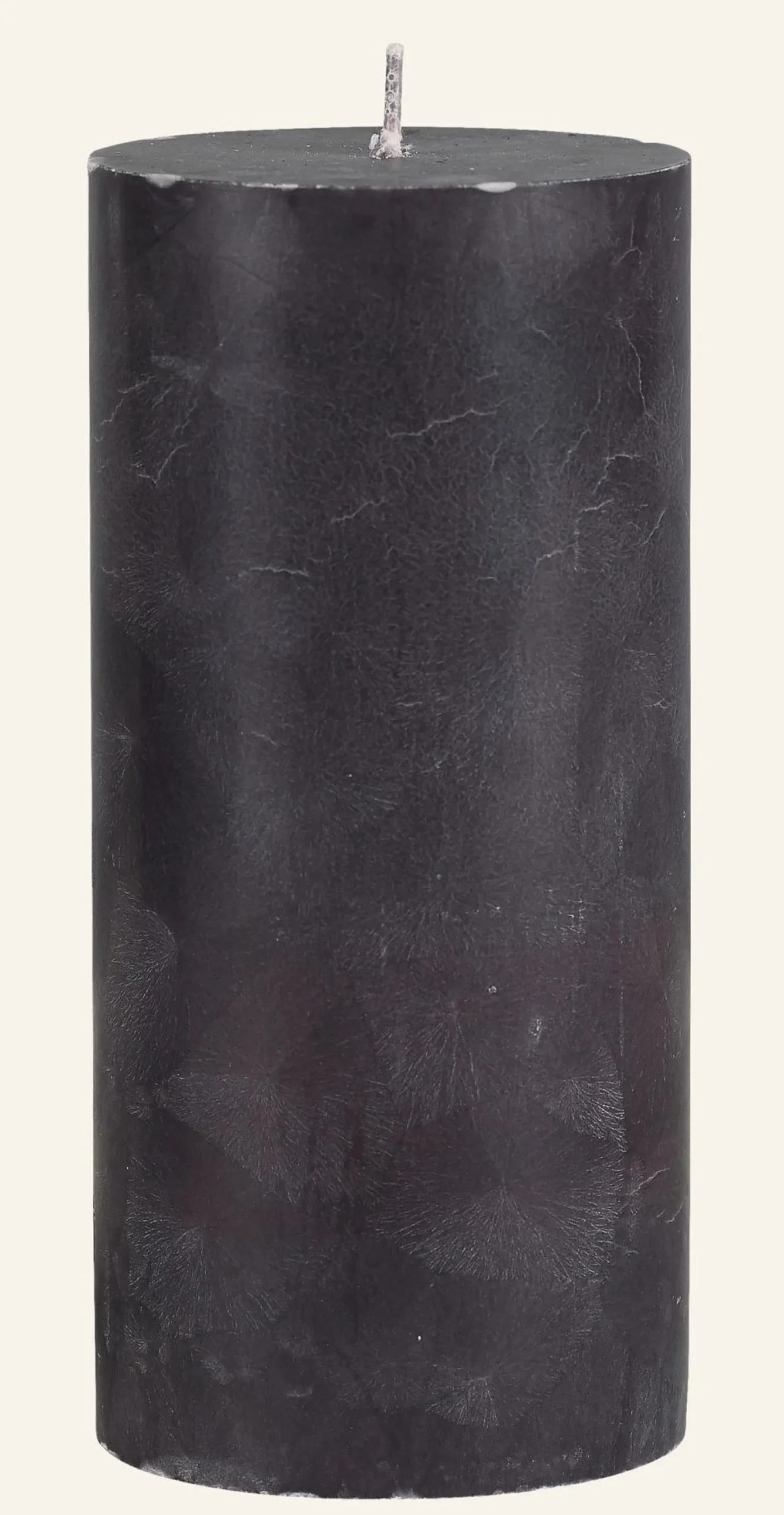 Outlet Blockljus mörkgrå - 6,8x15 cm