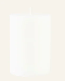 New Blockljus vit - 7x10 cm