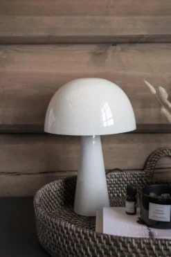 Discount Bordslampa beige - 24x24x37 cm