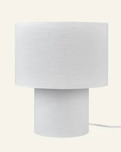 Outlet Forms & Objects Bordslampa vit - 23x23x31 cm
