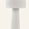 Clearance Forms & Objects Bordslampa vit - 30x30x51 cm