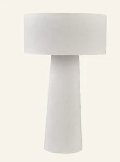 Clearance Forms & Objects Bordslampa vit - 30x30x51 cm