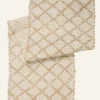 New Bordslöpare vit - 33x110 cm