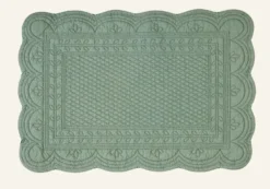 Sale Bordstablett grön - 33x45 cm