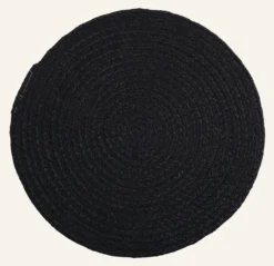 Sale Bordstablett svart - ø38 cm