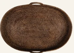 Sale Camilla Pihl Bricka mörkbrun - 49x73x9 cm