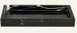 Discount Bricka svart - 22x11x2,5 cm