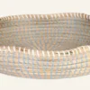 New Dekor skål ljusblå - 8x39x39 cm