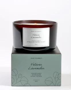 Sale Sense the Moment Doftljus gråblå - 500 g