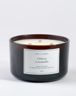 Sale Sense the Moment Doftljus gråblå - 500 g