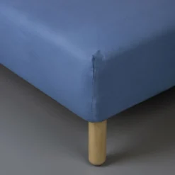 Outlet Dra-på-lakan blå - 90x200 cm