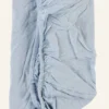 Outlet Little Roomies Dra-på-lakan ljusblå - 60x120cm