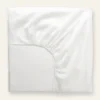 Clearance Dra-på-lakan vit - 180x200 cm