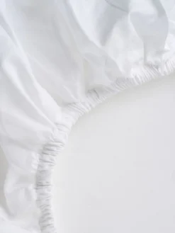 Clearance Dra-på-lakan vit - 180x200 cm