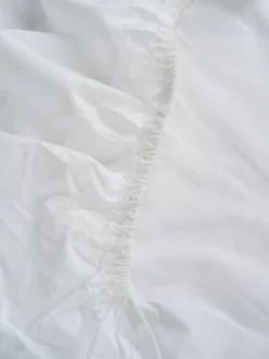 Outlet Dra-på-lakan vit - 160x200 cm
