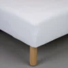 Clearance Dra-på-lakan vit - 180x200 cm
