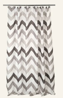 Online Duschdraperi multi/beige - 180x200 cm