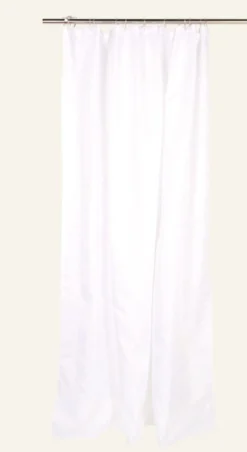 Best Duschdraperi vit - 180x200 cm