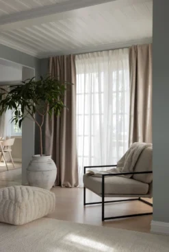Online Extra bred gardin offwhite - 280x240 cm