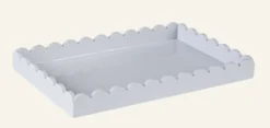 Discount Fat ljusblå - 30x20x3 cm