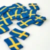 Hot Flaggpynt multi/blå - 50stk