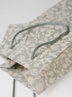 New Flaskpåse grön - 12x36x10 cm
