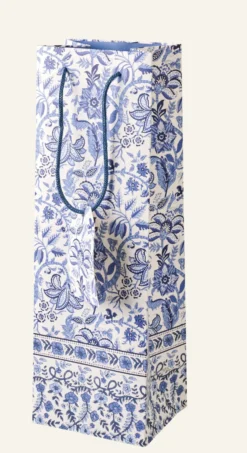 Discount Flaskpåse multi/blå - 12x36x10 cm