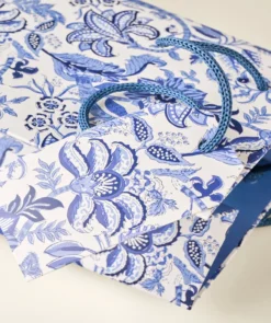 Discount Flaskpåse multi/blå - 12x36x10 cm