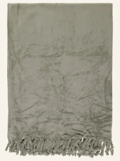 Hot Fleecepläd olivgrön - 130x170 cm