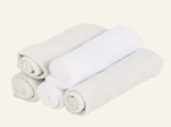 Hot Little Roomies Frottéhandduk ljusgrå - 22x22 cm