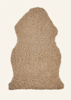 Outlet Fårskinn karamell - 85 cm