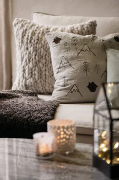 Discount Fårskinn mörkbrun - 85 cm