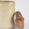 Sale Förvaringsburk beige - 14x14x20,5 cm