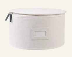 New Nice & organized Förvaringslåda ljus natur - ø30,5x18 cm