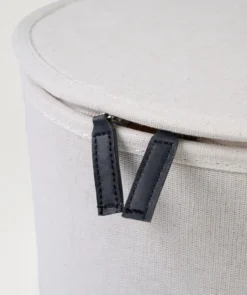 New Nice & organized Förvaringslåda ljus natur - ø30,5x18 cm