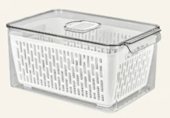 Sale Nice & organized Förvaringslåda offwhite - 21x32,5x15,5 cm
