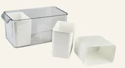 New Nice & organized Förvaringslåda offwhite - 16x31,5x14,5 cm