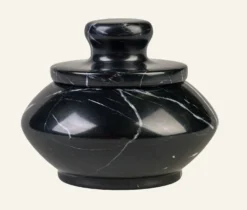 Förvaringslåda svart - 10,2x10,2x7,7 cm