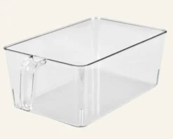 Clearance Nice & organized Förvaringslåda transparent - 12,5x30x11 cm