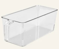 Clearance Nice & organized Förvaringslåda transparent - 12,5x30x11 cm